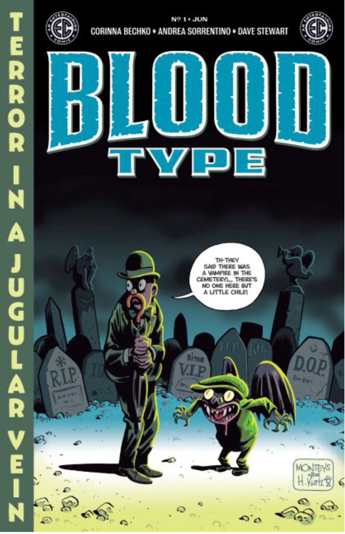 Blood Type #1 CVR D Albert Monteys 1:10