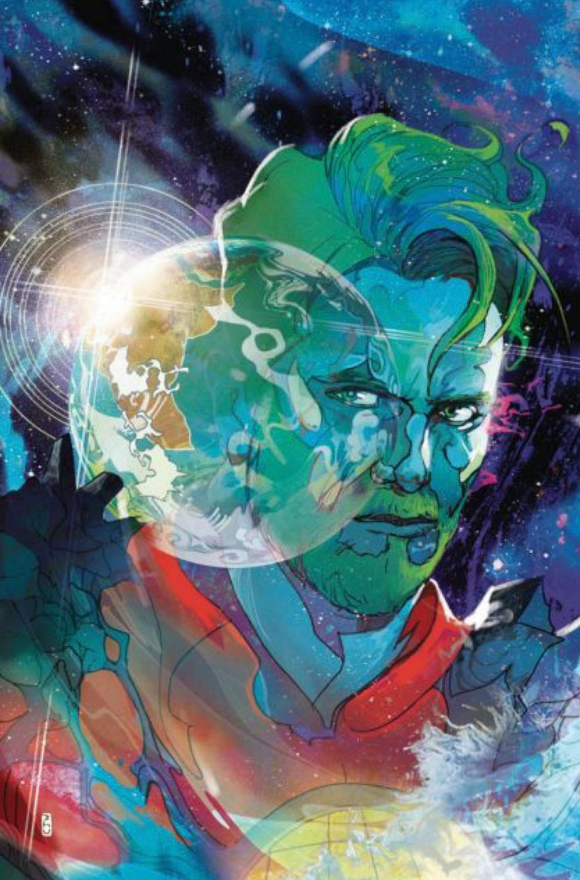 Captain Planet #1 CVR P Christian Ward Virgin 1:25