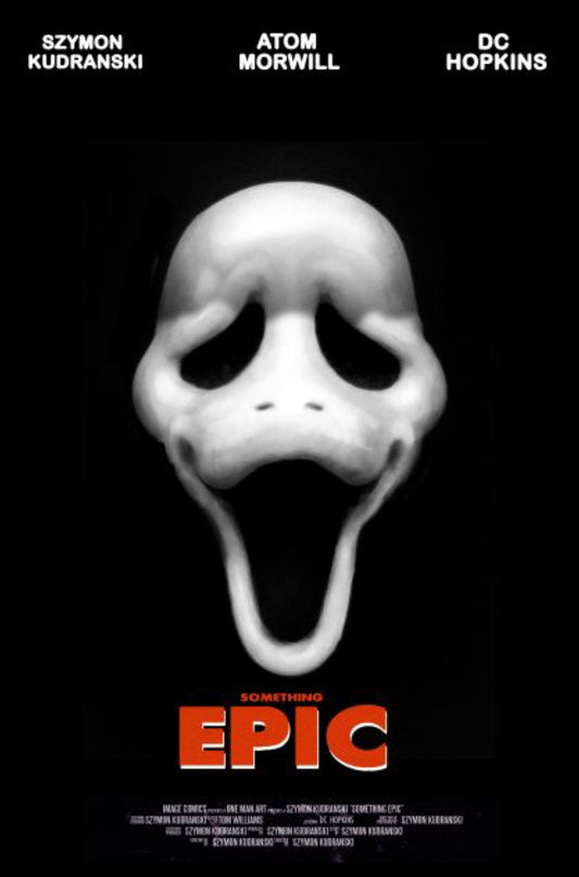 Something Epic #13 CVR E Szymon Kudranski Scream Homage