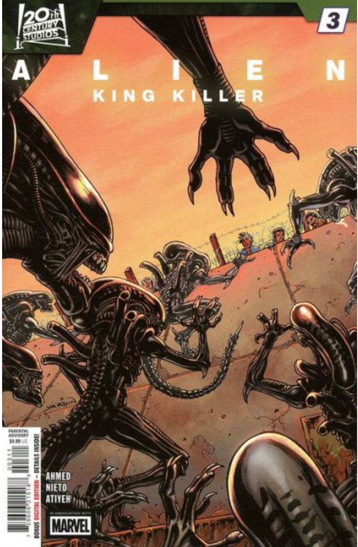 Alien: King Killer #3 CVR A David Yardin