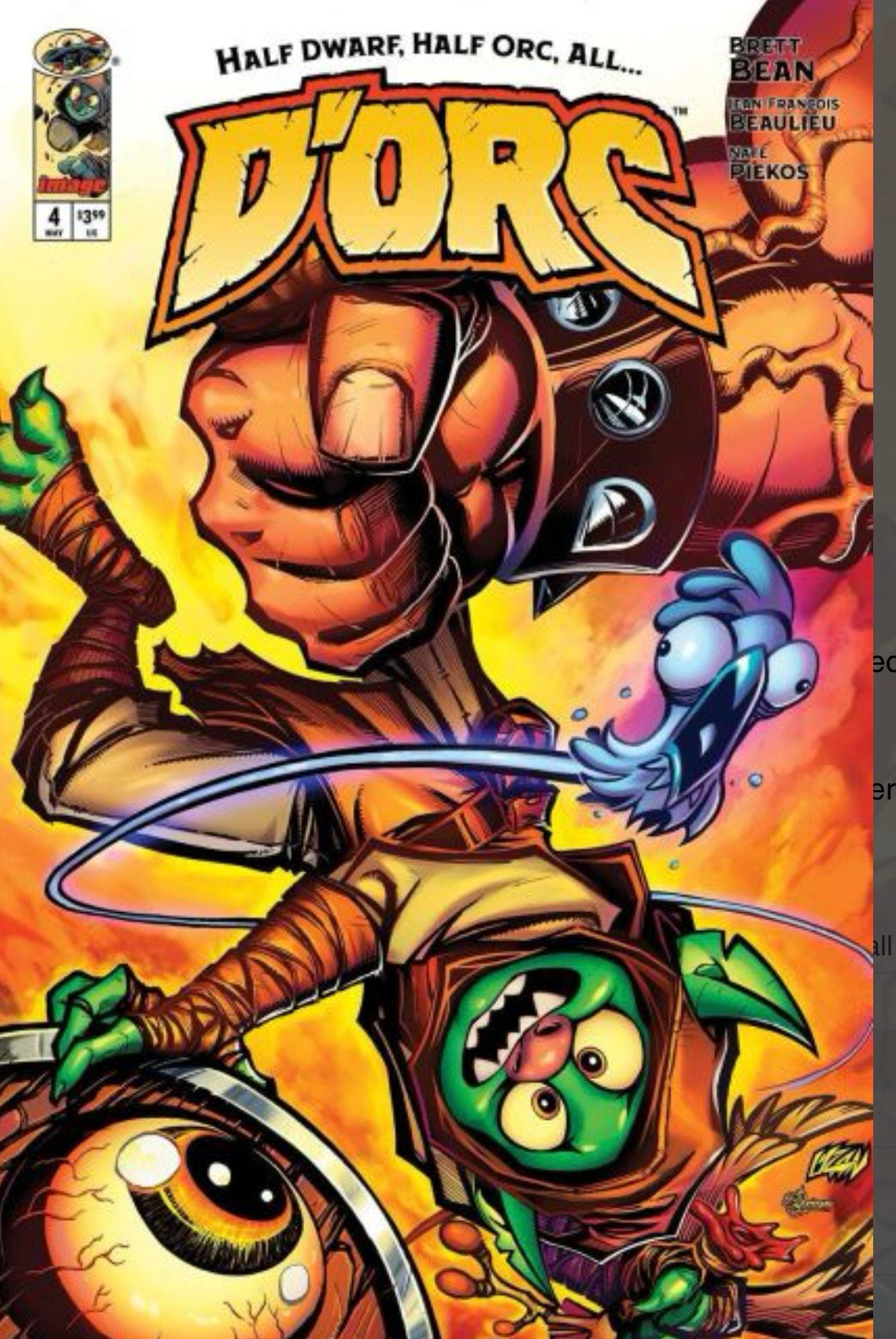 D'Orc #4 CVR G Franck Uzan Exclusive (Ltd. 500)