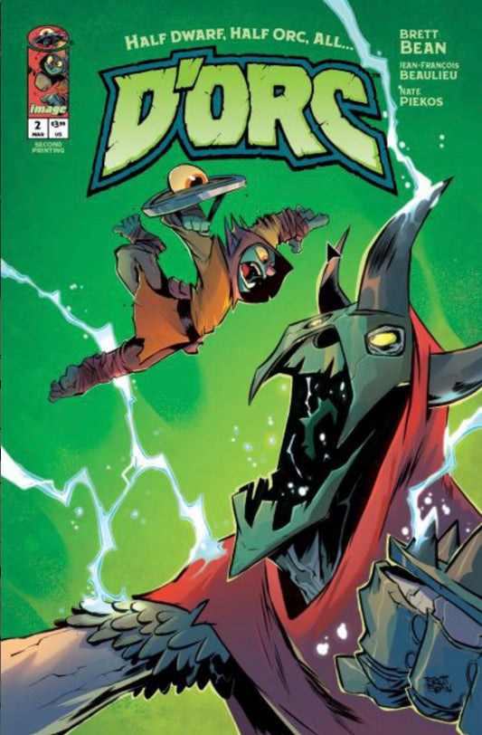 D'Orc #2 CVR D Brett Bean 2nd Printing Brett Bean