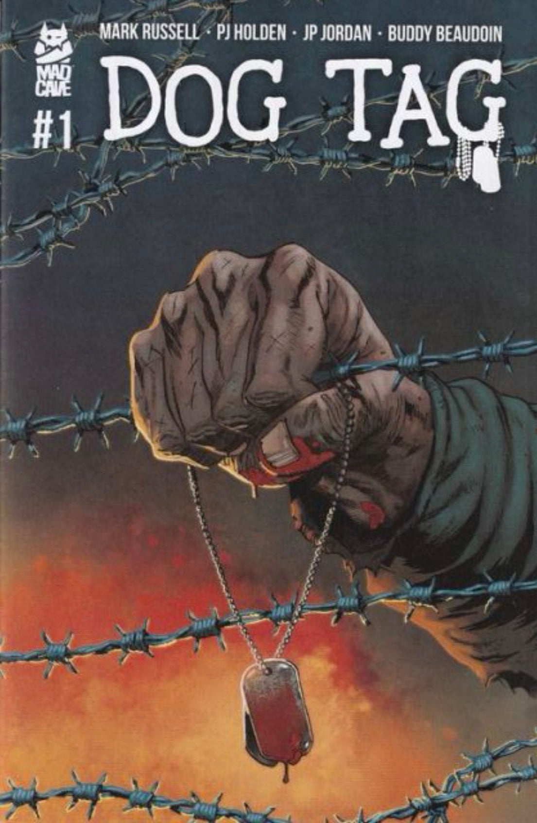Dog Tag #1 CVR A P.J. Holden