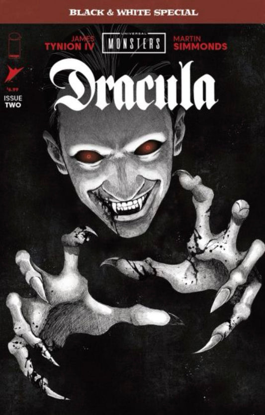 Universal Monsters: Dracula Black & White Special #2 CVR B Anwita Citriya
