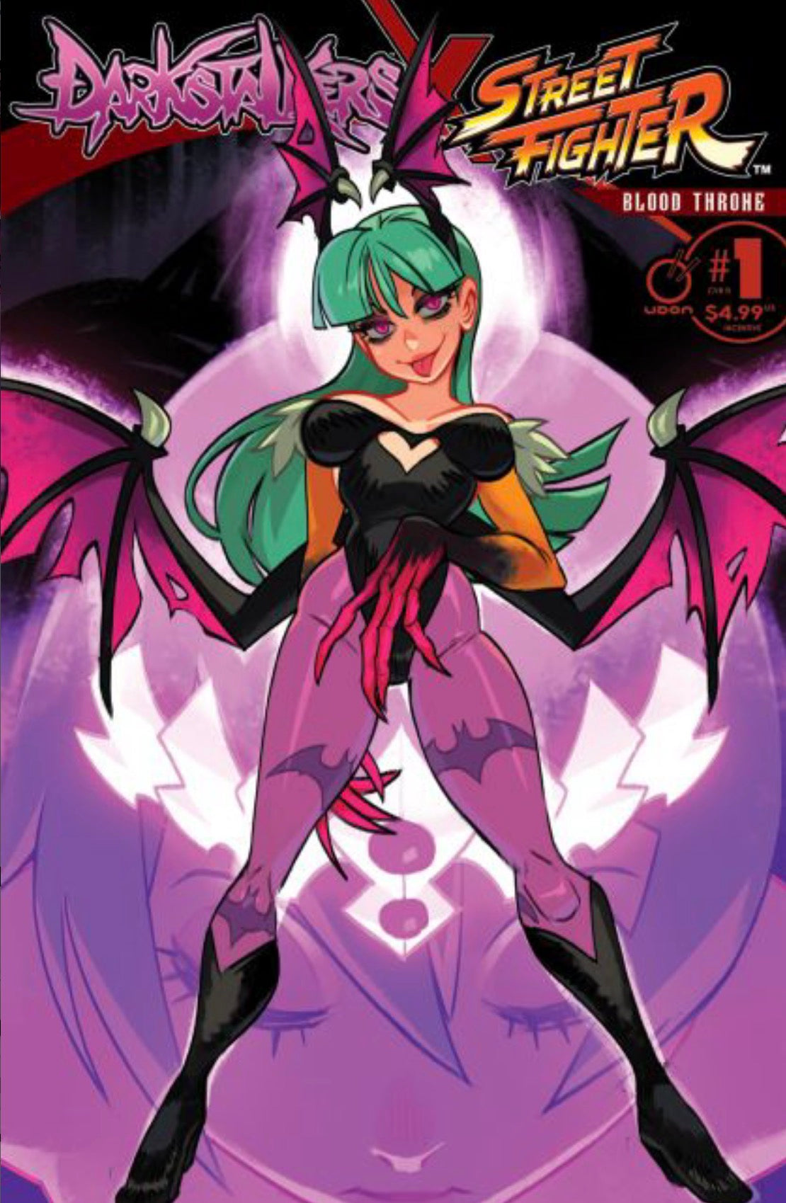 Darkstalkers X Street Fighter: Blood Throne #1 CVR D Alex Ahad 1:5