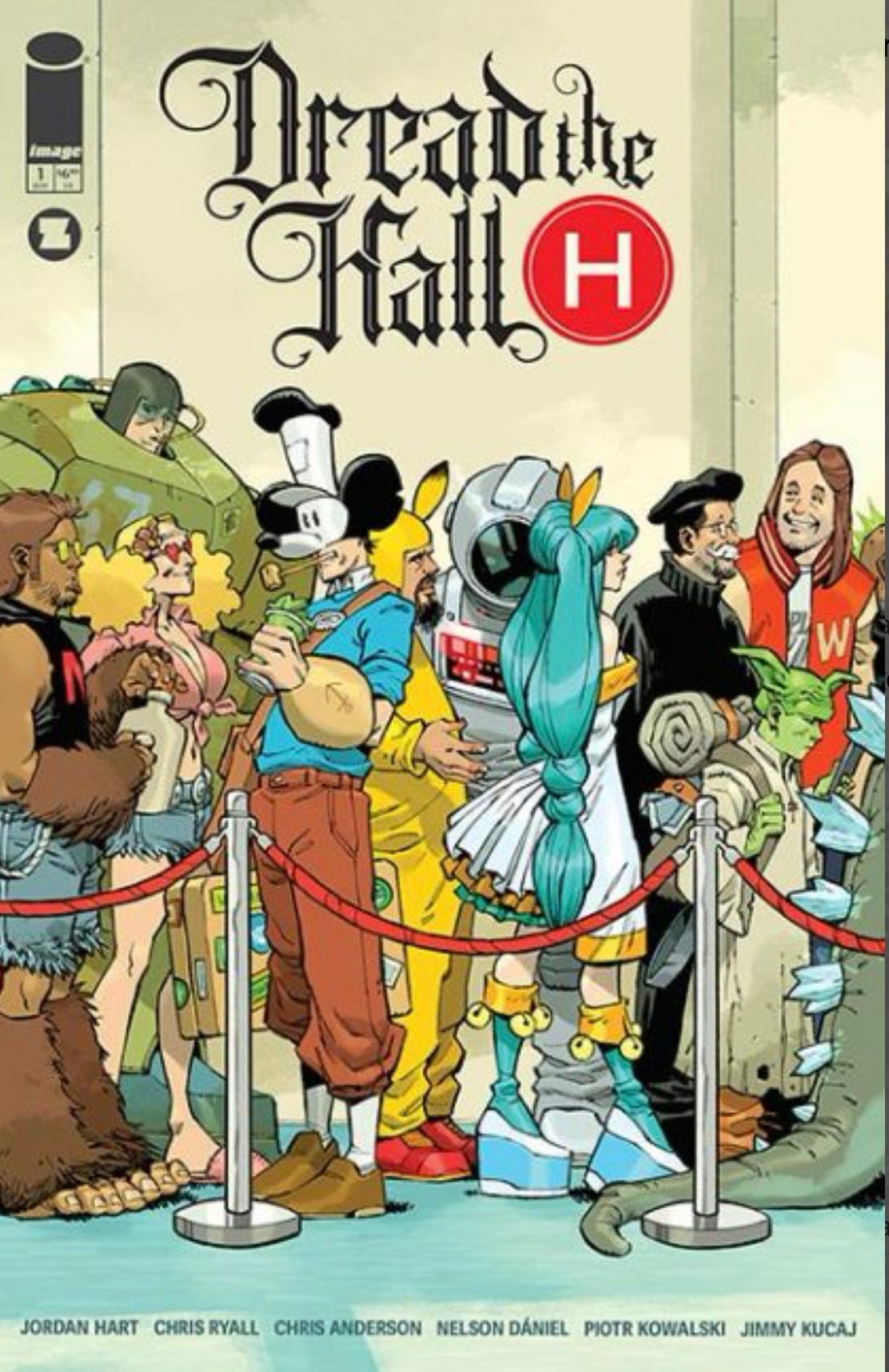 Dread the Hall H #1 CVR B Nelson Dániel Nelson Daniel Wraparound