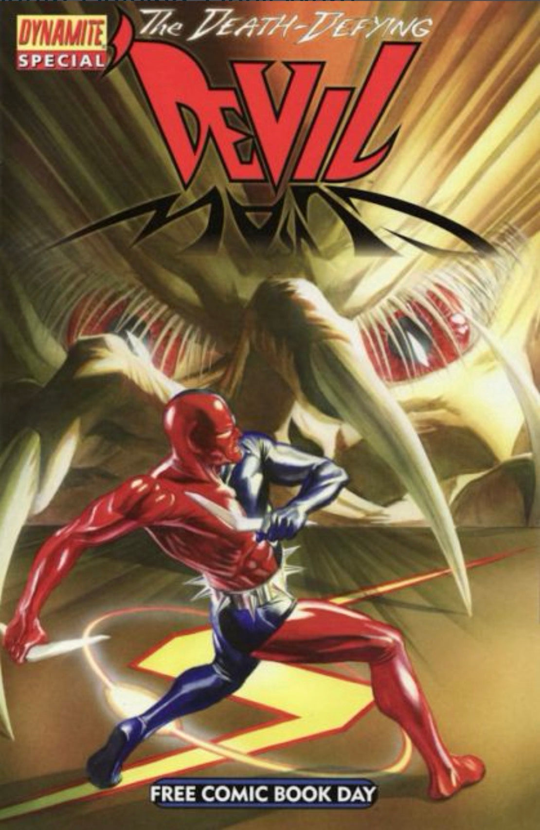 Free Comic Book Day 2008 (The Death-Defying 'Devil Man) CVR A Andy Smith Alex Ross