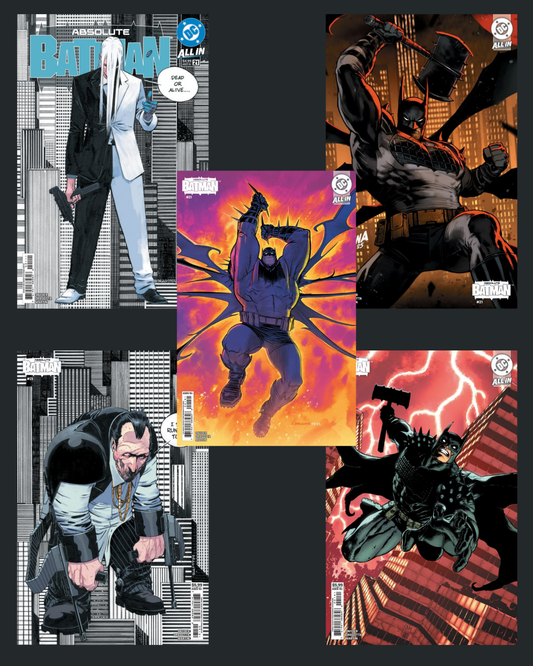 Absolute Batman #21 (5 Book Set including the 1:25 Ratio)