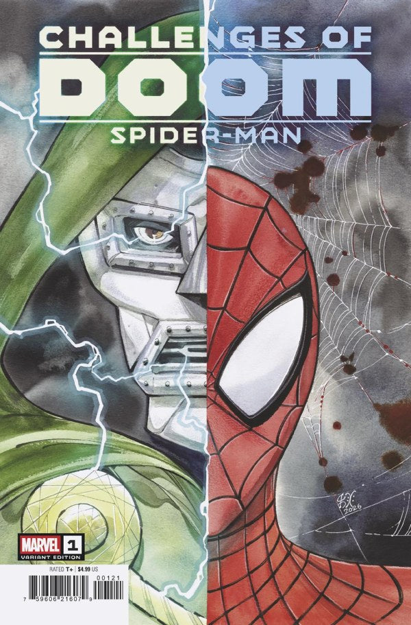 00A. CHALLENGES OF DOOM: SPIDER-MAN #1 PEACH MOMOKO