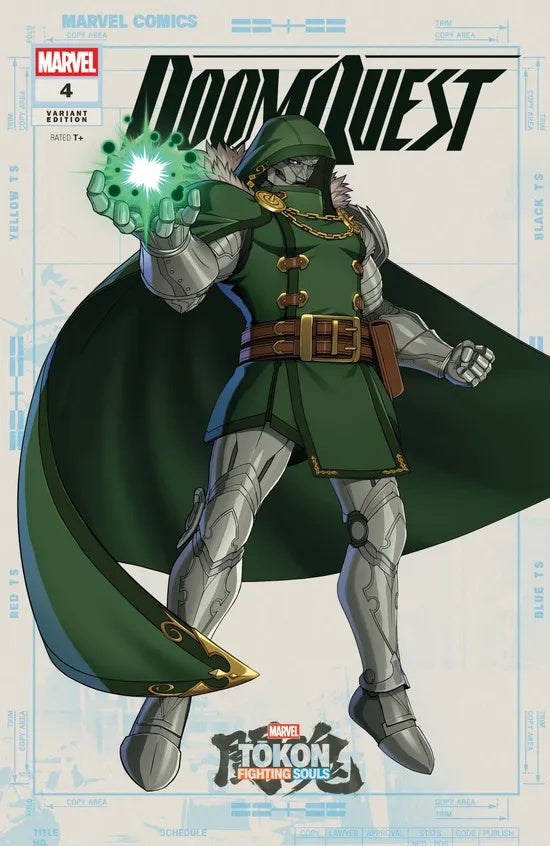 00A. DOOMQUEST #4 MARVEL TOKON: FIGHTING SOULS