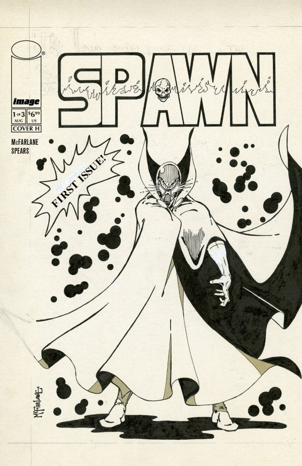 00A. SPAWN 77 #1 (OF 3) CVR H INC 1:100 TODD MCFARLANE ORIGINAL 1977