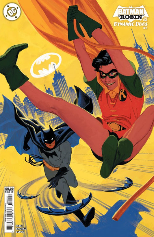 00A. BATMAN & ROBIN YEAR ONE DYNAMIC DUOS #2 (OF 12) CVR B DAVID TALASKI CARD STOCK