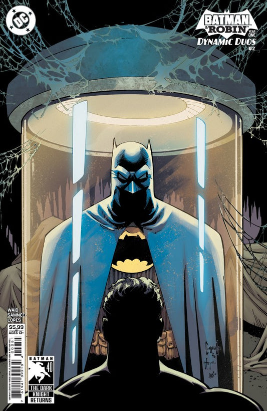 00A. BATMAN & ROBIN YEAR ONE DYNAMIC DUOS #2 (OF 12) CVR E GREG CAPULLO & SANDRA HOPE DARK KNIGHT RETURNS 40TH ANNIVERSARY CARD STOCK