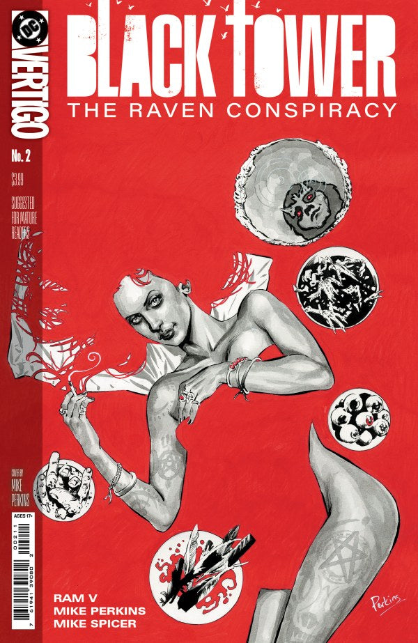 00A. BLACK TOWER THE RAVEN CONSPIRACY #2 (OF 6) MIKE PERKINS
