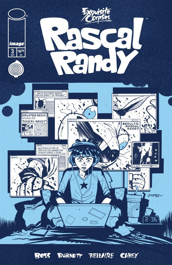EXQUISITE CORPSES RASCAL RANDY #3 (OF 5) CVR C DYLAN BURNETT POLYBAGGED WITH COLLECTIBLE CARD
