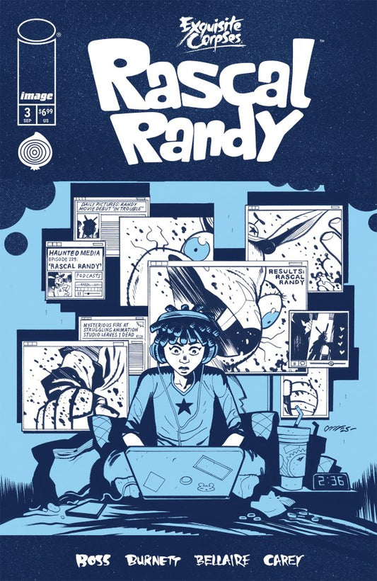 EXQUISITE CORPSES RASCAL RANDY #3 (OF 5) CVR C DYLAN BURNETT POLYBAGGED WITH COLLECTIBLE CARD