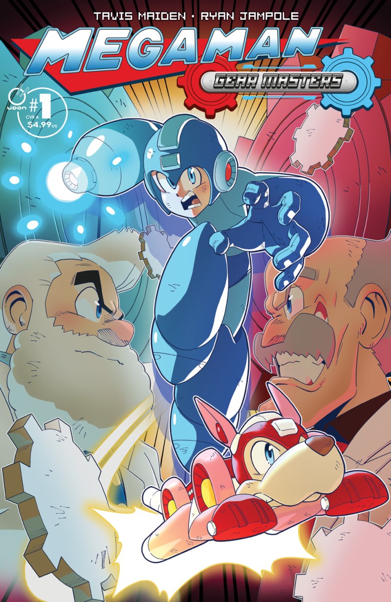 00A. MEGA MAN GEAR MASTERS #1 (OF 5) CVR A RYAN JAMPOLE