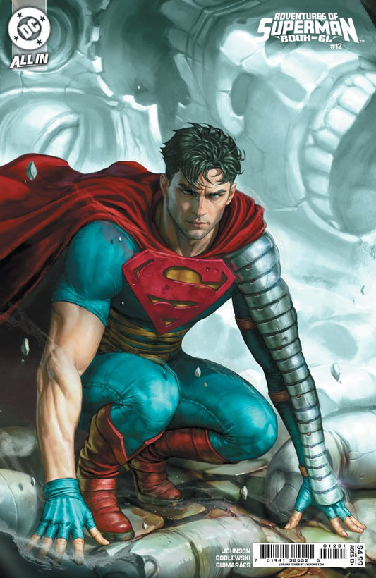 ADVENTURES OF SUPERMAN BOOK OF EL #12 (OF 12) CVR C KYUYONG EOM CARD STOCK
