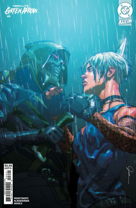 ABSOLUTE GREEN ARROW #6 (OF 12) CVR B GERALD PAREL CARD STOCK
