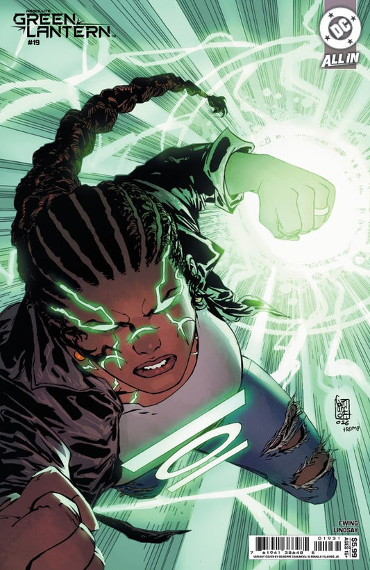 ABSOLUTE GREEN LANTERN #19 CVR C GIUSEPPE CAMUNCOLI CARD STOCK