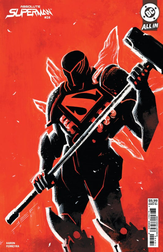 ABSOLUTE SUPERMAN #24 CVR C JUAN FERREYRA CARD STOCK