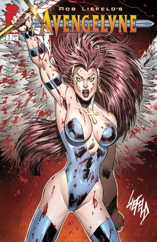 AVENGELYNE #1 CVR H ROB LIEFELD MIDNIGHT