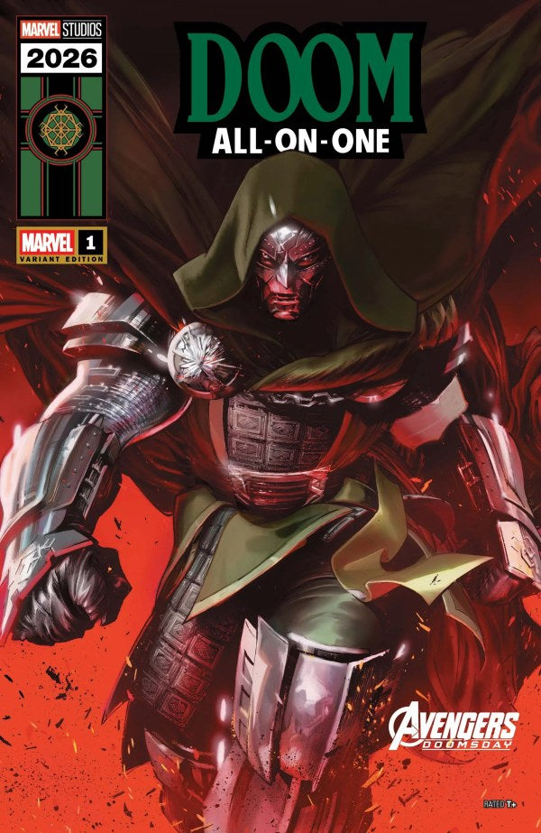 DOOM ALL-ON-ONE #1 ALEXANDER LOZANO MARVEL STUDIOS AVENGERS: DOOMSDAY