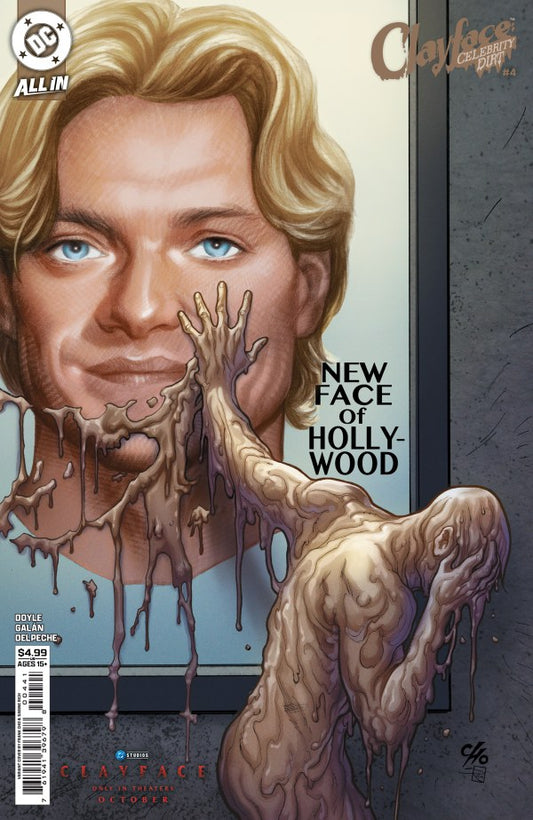 CLAYFACE CELEBRITY DIRT #4 (OF 6) CVR D FRANK CHO CLAYFACE MOVIE CARD STOCK