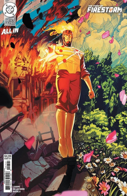 FURY OF FIRESTORM #7 (OF 8) CVR B NIMIT MALAVIA CARD STOCK