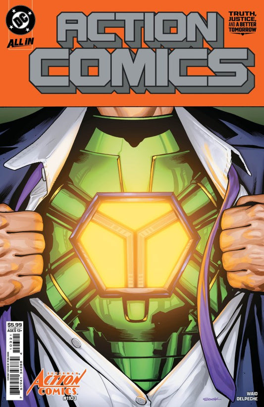 ACTION COMICS #1103 CVR B RYAN SOOK CARD STOCK